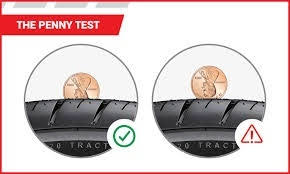 Penny trail tire test