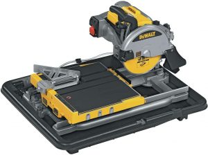 DEWALT Wet Tile Saw with Stand, 10-Inch